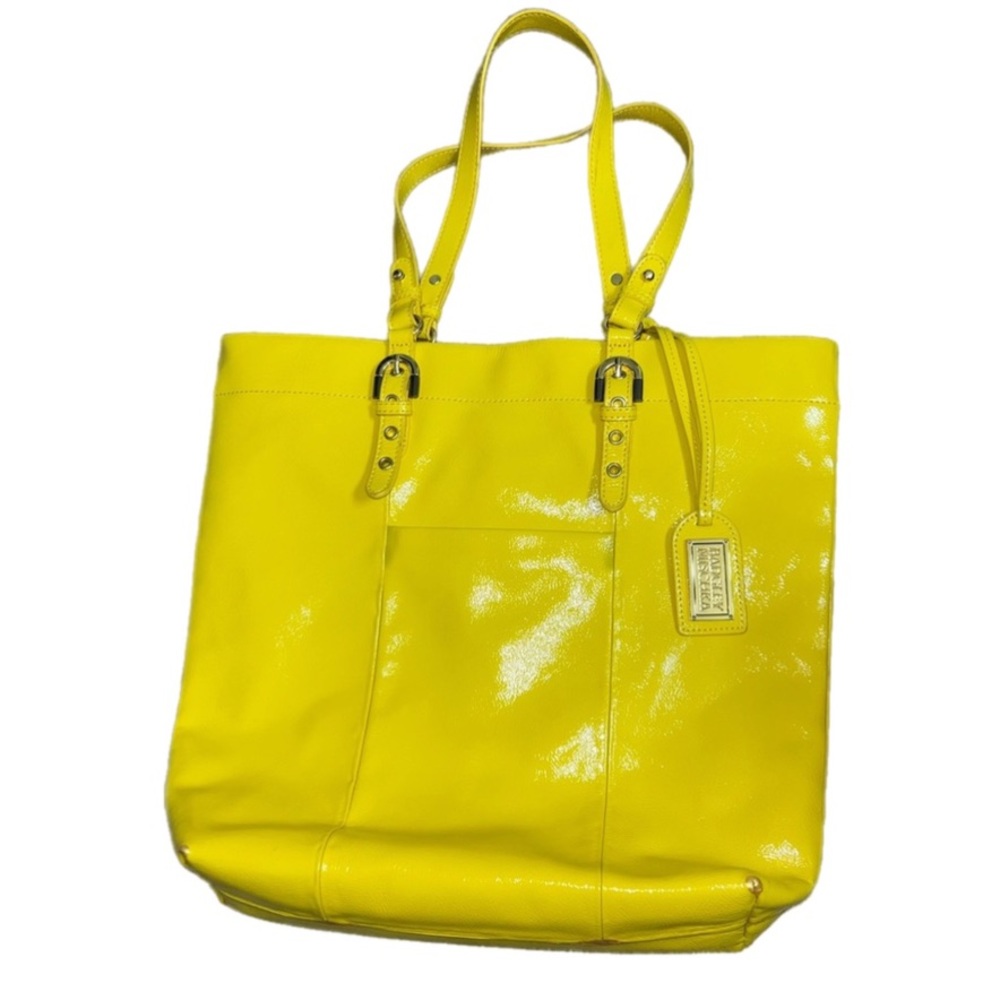 Badgley Mischka Angelica Yellow Sunshine Tote Purse